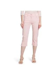 Stoffhose Betty Barclay "Betty Barclay Sommerhose Slim Fit" Gr. 42, Normalgrößen, pink (powder pink) Damen Hosen Saumschlitz