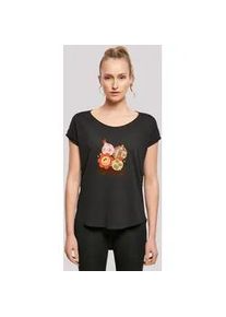 T-Shirt F4NT4STIC "Festive AF Weihnachten Tree Balls" Gr. 5XL, schwarz Damen Shirts Premium Qualität, Weihnachts-Kollection