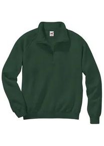 Sweatshirt Fruit of the Loom Gr. M, grün (tannengrün) Herren Sweatshirts