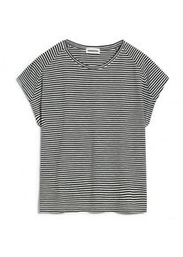 armedangels Oneliaa Lovely Stripes T-Shirt Damen (Gr XS |grau)