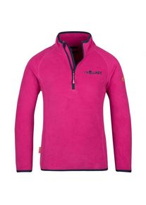 Trollkids Nordland Half Zip Fleecepullover Kinder (Gr 104 |rosa)