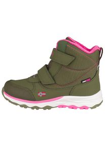 Trollkids Hafjell Winter Boots Winterschuhe Kinder Alltag (Gr 41 |oliv |wasserdicht)