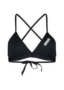 arena Team Swim Top Tie Back Solid Bikini-Top Damen (Gr 38 |schwarz)