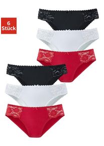 Petite Fleur Jazz-Pants Slips mehrfarbig Gr. 32/34 für Damen. Mit Spitze, Schleife. Körpernah. Nachhaltig.