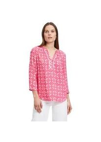 Schlupfbluse Cartoon "Cartoon Casual-Bluse mit Muster" Gr. 38, rot (cream, rot) Damen Blusen