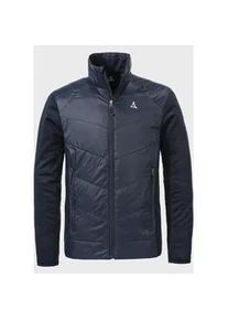 Schöffel Fleecejacke SCHÖFFEL "Hiking Hybrid Jk Style Cascata MNS" Gr. 58, blau (8820, blau) Herren Jacken