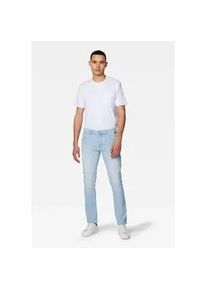 Skinny-fit-Jeans Mavi "YVES" Gr. 31, Länge 34, blau (lt bleached comfort) Herren Jeans Slim Skinny