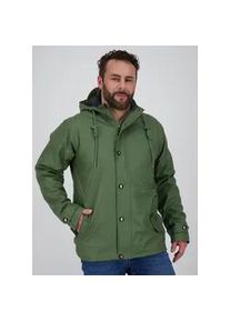 Regenjacke DEPROC ACTIVE "Friesennerz GANDER MEN" Gr. XXL (56), grün (dunkelgrün) Herren Jacken auch in Großen Größen erhältlich