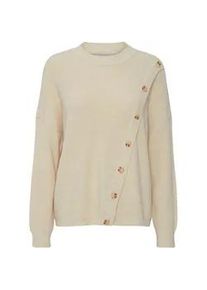 Strickjacke Fransa "Strickjacke FRBitte" Gr. XXL, beige (birch melange) Damen Strickjacken