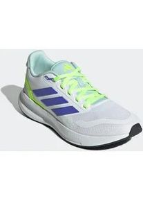 Laufschuh Adidas SPORTSWEAR "RUNFALCON 5 KIDS" Gr. 40, weiß (cloud weiß, cobalt blau, lucid lemon) Kinder Schuhe