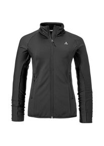 Schöffel Fleecejacke Schöffel Fleece Jacket Cascata Damen (Gr 46 |schwarz/grau)