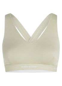 Icebreaker 125 Cool-Lite Sprite Racerback Bra Sport-BH Damen (Gr S |beige)