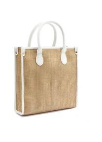 Shopper Vivance Gr. B/H/T: 30cm x 30cm x 10cm, beige Damen Taschen Schultertasche,Strandtasche, Korbtasche, Tragetasche, Bast-Optik VEGAN