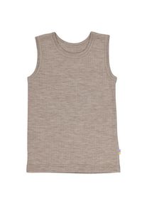 Ärmellose Unterhemde Joha Undershirt Basic Kinder (Gr 130 |braun)