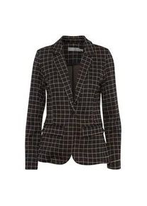 Jackenblazer Fransa "Jackenblazer FRBlenda" Gr. XS, schwarz (schwarz mix), Damen, Obermaterial: 67% Viskose LENZINGu00bf ECOVEROu00bf CV LenzEcov. 15% Polyamid PA. 13% Polyester PES. 5% Elasthan EL., Blazer