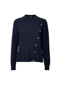 Strickjacke Fransa "Strickjacke FRBitte" Gr. L, blau (navy blazer) Damen Strickjacken