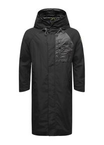 STONE HARBOUR Herren Regenmantel "Zafaar", schwarz, sportlich, Gr. M, Obermaterial: 100% Nylon, Innenfutter: 100% Polyester, Ärmelfutter: 100%