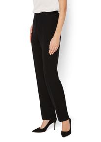 Damen Jerseyhose "HERMANN LANGE Collection Jerseyjacke "Julia"", schwarz, Gr. 42, HERMANN LANGE Collection, 100% Polyester, Hosen
