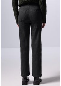 Damen Comfort-fit-Jeans, schwarz, casual, Gr. 25, STREET ONE STUDIO, unifarben, Jeans, 83% Baumwolle, 15% Polyester, 2% Elasthan, Jeans, High Waist