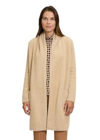 Betty Barclay Damen Strickjacke "Betty Barclay Strickmantel mit Kragen", beige, casual, Gr. 40, Strick, Obermaterial: 92% Polyamid, 8% Polyester.,