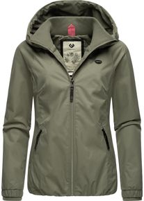 Ragwear Damen Outdoorjacke "Dizzie", grün, casual, Gr. 5XL, Außenmaterial: 100% Polyester, Innenfutter: 100% Polyester, Wattierung: 100% Polyester,