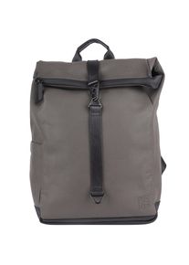 Harbour 2nd Damen Tagesrucksack "Mailand", grau, Polyurethane, Rucksäcke, Freizeitrucksack Arbeitsrucksack aus wasserfestem PU