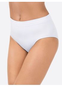 wäschepur WÄSCHEPUR Damen Taillenslip, Gr. 40, weiß, 97% Baumwolle, 3% Elasthan, Unterhosen