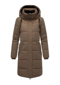 Navahoo Damen Wintermantel "Wintertanz 14", braun, modisch, Gr. XXXL, Obermaterial: 45% Polyester 45% Baumwolle 10% Nylon; Innenfutter: 100%