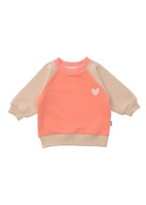 Liliput Herren Sweatshirt "Herz", beige, casual, Gr. 98, bedruckt, 80% Baumwolle, 20% Polyester, Sweatshirts, aus auper weichem Material