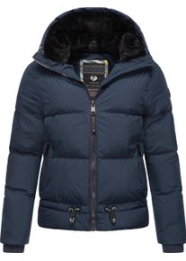Ragwear Damen Steppjacke "Briony", blau, casual, Gr. XXL, Obermaterial: 100% Polyester, Innenfutter: 100% Polyester, Wattierung: 100% Polyester,