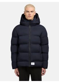 Khujo Herren Steppjacke "Silas2", blau, Basic, Gr. L, Obermaterial: 100% Nylon, Futter: 100% Nylon, Wattierung: 100% Polyester, Jacken, Warme Herren