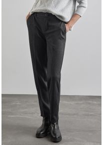 Street One Damen Chinohose, schwarz, casual, Gr. 38, unifarben, Stoff, 61% Viskose, 25% Polyamid, 9% Polyester, 5% Elasthan, Hosen, mit Elastikbund