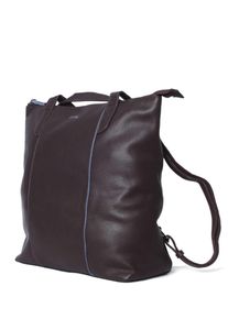 vargu Cityrucksack "Hana 1", rot, Leder, casual, Rucksäcke, Shopper-Rucksack aus LWG zertifiziertem Leder