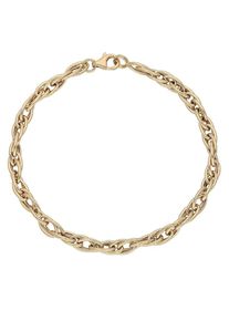 Firetti Damen Goldarmband "Schmuck Geschenk Gold 375 Armschmuck Armkette Goldarmband Ankerkette", Gelbgold 375, gold, Gelbgold 375, Armbänder