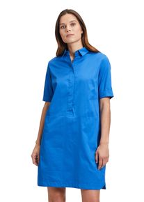 Betty Barclay Damen Hemdblusenkleid "Betty Barclay Hemdblusenkleid mit Knopfleiste", blau, modisch, Gr. 36, Obermaterial: 100% Baumwolle., Kleider,