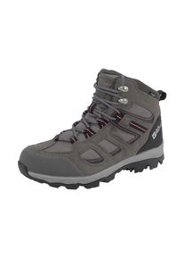 Jack Wolfskin Wanderschuh "VOJO 3 TEXAPORE MID W", Gr. 40, grau, Leder, Textil, sportlich, Schuhe, wasserdicht