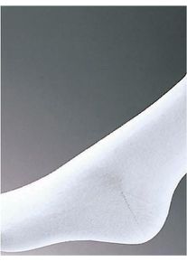 Rogo Damen Socken, Gr. 3, weiß, 78% Baumwolle, 20% Polyamid, 2% Elasthan, Socken