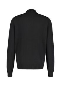 Lerros Herren Strickpullover "Lerros Feinstrickpullover mit Turtleneck", schwarz, Gr. S, 80% Baumwolle, 20% Wolle, Pullover