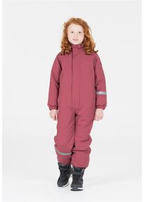 ZIGZAG Kinder Schneeoverall "Vally", rosa, casual, Gr. 98, 100% Polyester, Overalls, mit wasser- und winddichter TPU-Membran