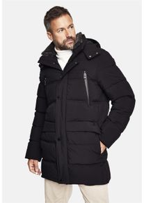 NEW CANADIAN Herren Parka "Stepp-Parka", schwarz, elegant, Gr. 60, unifarben, 100% Polyester, Jacken, ohne tierische Produkte hergestellt