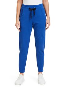 Betty Barclay Damen Jogginghose "Betty Barclay Joggingpant mit elastischem Bund", blau, sportlich, Gr. S, Sweatware, Obermaterial: 67% Viskose, 27%