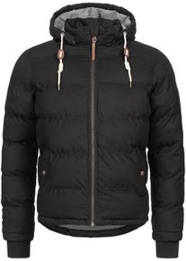 Herren Winterjacke "ASGinio", schwarz, Gr. M, Alessandro Salvarini, Obermaterial: 100% Baumwolle; Innenmaterial: 100% Polyester, Jacken, mit