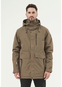 WHISTLER Herren Parka "Buron", grün, casual, Gr. S, unifarben, 100% Polyester, Jacken, mit komfortablem Langschnitt