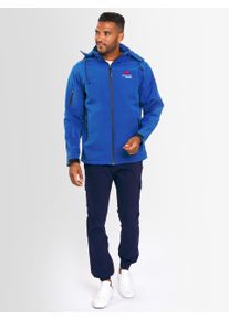 Arctic Seven Herren Softshelljacke "ASAdventuraa", blau, Gr. XXL, Obermaterial: 96% Polyester, 4% Elasthan; Innenmaterial: 100% Polyester, Jacken,