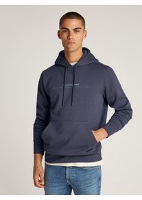 Herren Sweatshirt "MINIMAL LOGO HOODIE", schwarz, casual, Gr. L, Calvin Klein Jeans, unifarben, Sweatware, Obermaterial: 55% Baumwolle, 45%
