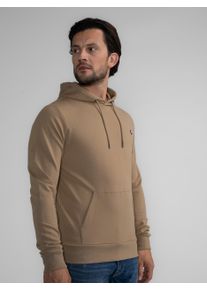 Herren Sweater, braun, casual, Gr. XXL, PETROL INDUSTRIES, Sweatware, Obermaterial: 95% Baumwolle, 5% Elasthan, Sweatshirts, mit Kängurutasche