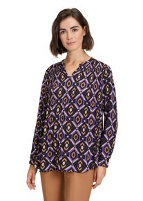 Betty Barclay Damen Schlupfbluse "Betty Barclay Schlupfbluse mit Plissee", lila, casual, Gr. 42, Obermaterial: 100% Polyester., Blusen