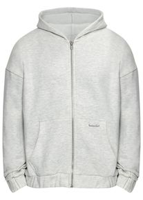 DROPSIZE Herren Sweatjacke "Dropsize Herren", grau, Gr. S, 80% Baumwolle, 20% Polyester, Sweatjacken