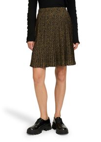 Cartoon Damen Minirock "Cartoon Plisseerock mit Print", schwarz, feminin, Gr. 46, Obermaterial: 100% Polyester. Futter: 96% Viskose, 4% Elasthan.,