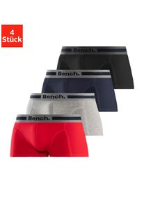 Bench. Herren Hipster, Gr. S, bunt, Jersey, Obermaterial: 95% Baumwolle, 5% Elasthan, unifarben, Unterhosen, knapp sitzende Boxershorts aus